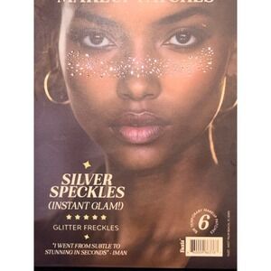 Fazit Silver Speckles Glitter Freckles Makeup Patches New